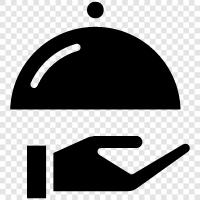 waiter’s tips, tipping, gratuity, server icon svg