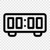 Wake Up, Snooze, Stopwatch, Alarm Clock icon svg