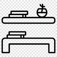 Wall Shelf Ideas, Wall Shelves, Home Wall Shelves, She icon svg