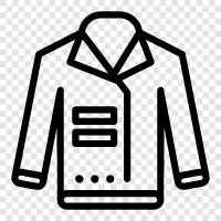Warm Clothes, Coats, Jackets, Scarves icon svg