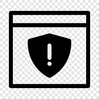 Warning, Warning Malware, Virus, Spyware icon svg