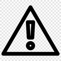 Warning, Warning danger, danger, danger caution icon svg