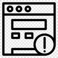 warning, notification, emergency, evacuation icon svg