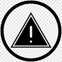 Warning signs, Warning triangle, Danger, Caution icon svg