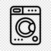 washer, spin cycle, dryer, lint filter icon svg