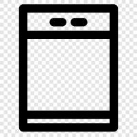 washer, dishwasher detergent, dishwasher cleaner, dishwasher problems icon svg