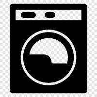 washer, dryer, lint filter, spin cycle icon svg