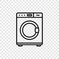 washer, spin cycle, agitator, drum icon svg