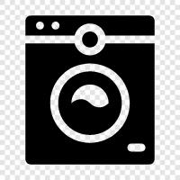 washer, washing machine, laundry machine, washing machine parts icon svg