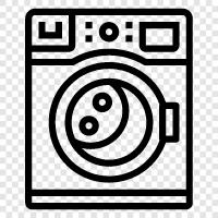 washer, spin cycle, drum, agitator icon svg