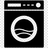 washer, dryer, machine, detergent icon svg