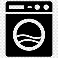 washer, spin cycle, water, detergent icon svg