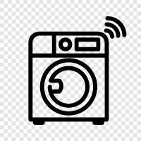 Washing Machine, Dishwasher, Laundry, Cleanliness icon svg