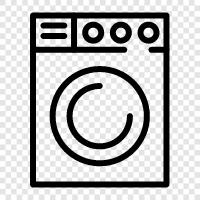 washing machine, clothes dryer, spin cycle, tumble dryer Значок svg