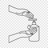 washing, hand, wash, handwash icon svg