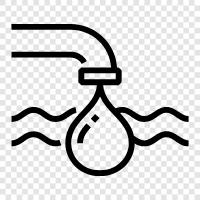 wastewater treatment, wastewater management, wastewater recycling, wastewater treatment plant icon svg