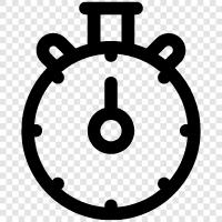 watch, timer, time, performance icon svg