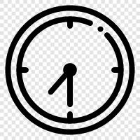 watch, time, minute, second icon svg