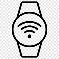 watch, wristwatch, fitness, activity icon svg