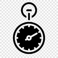 watch, time, analog, digital icon svg