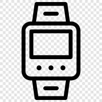 watch, watch strap, watch band, watch face icon svg