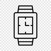 watch, time, chronograph, analog icon svg