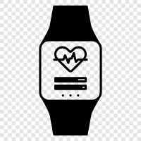 watch, time, health, fitness Значок svg