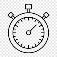 watch, time, timer, stopwatch icon svg