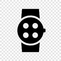 watch, time, date, fitness icon svg