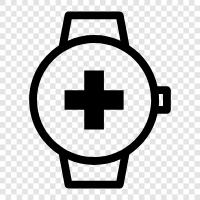 watch medical, smartwatch for medical, medical watch, smartwatch medical icon svg