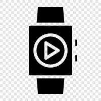 watch, fitness, activity tracker, watchface icon svg