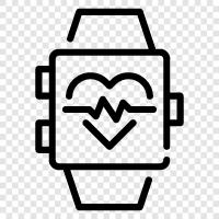 watch, time, fashion, fitness icon svg