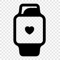 watch, time, health, fitness icon svg