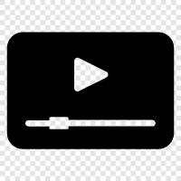 video izlemek, çevrimiçi video, ücretsiz video, video oynatmak ikon svg