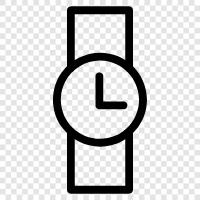 watch, watch band, watch face, watch strap icon svg