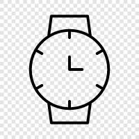 Watches, wristwatch, time, timepieces icon svg