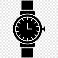 watches, time, timepiece, wristwatch Значок svg