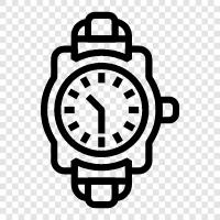 Uhren, Zeit, Quarz, analog symbol