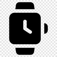 Часы, Apple Watch, умные часы, время Значок svg