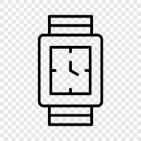 watchOS, Apple Watch, digital watch, timepiece icon svg