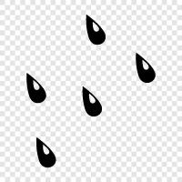 water, clouds, rainfall, thunderstorm icon svg