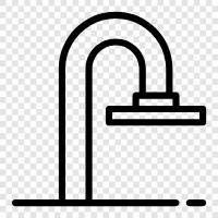 water, tap, shower, sink icon svg