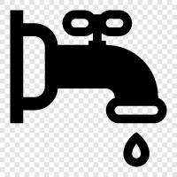 water, tap, spout, faucet head icon svg