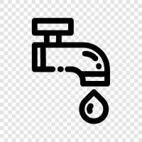 water, tap, drinking, sink icon svg