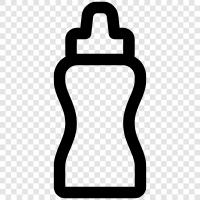 Wasserflasche, Sportflaschenhalter, Sportwasserflasche, Übungswasserflasche symbol