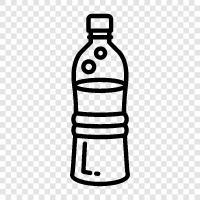 water bottle for hiking, water bottle for biking, water bottle for running, Water Bottle icon svg