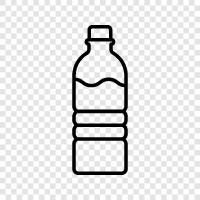 water bottle holder, stainless steel water bottle, reusable water bottle, water bottle icon svg