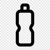 water bottle, water bottle holder icon svg