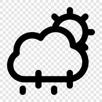 water, precipitation, skies, clouds icon svg