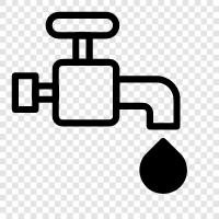 water, shower, sink, bathroom icon svg